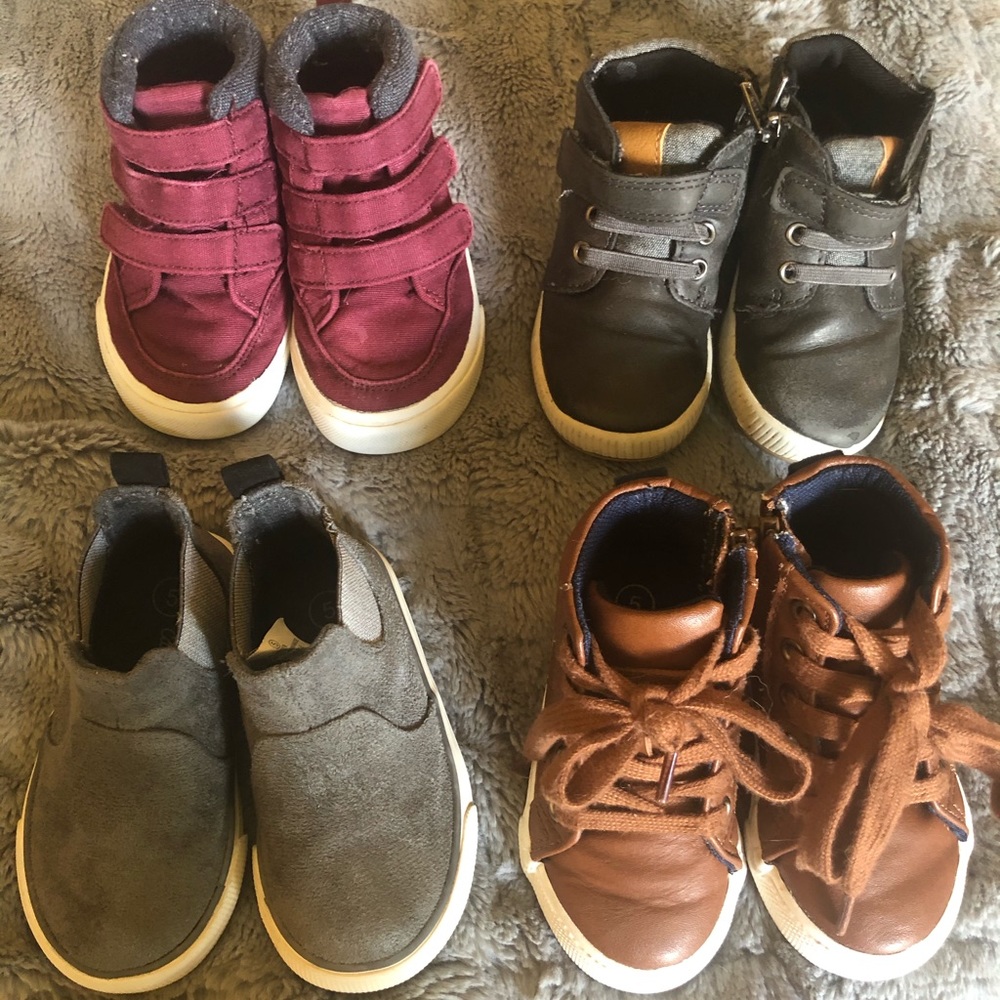 Lot of toddler boys shoes - Cat & Jack / Old Navy